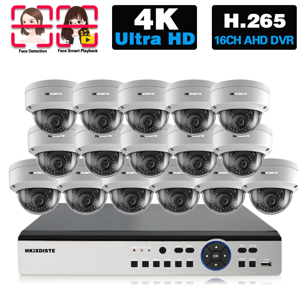Home Security System - 4K Ultra HD AHD Camera Video