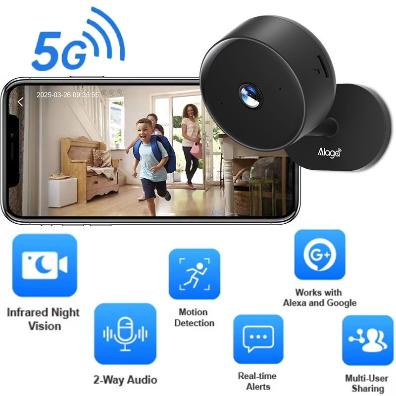 Home Security Google Camera - Smart 3MP HD Indoor Home Security