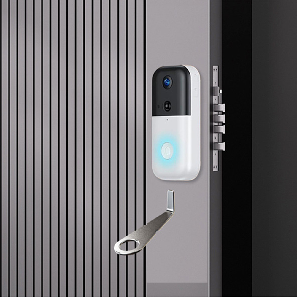 Home Security Tech - Silver Video Doorbell Key For Ring
