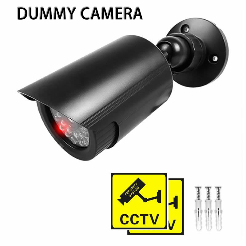 Fake Camera Dummy - Creative Wireless Dummy Bullet CCTV Camera
