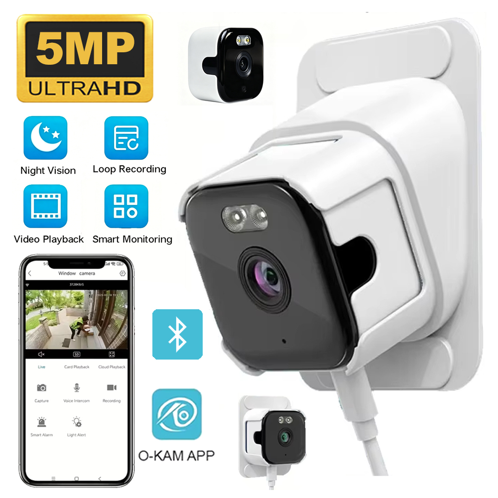 Home Security Google Camera - 5MP Window Security Camera 5GHz WiFi
