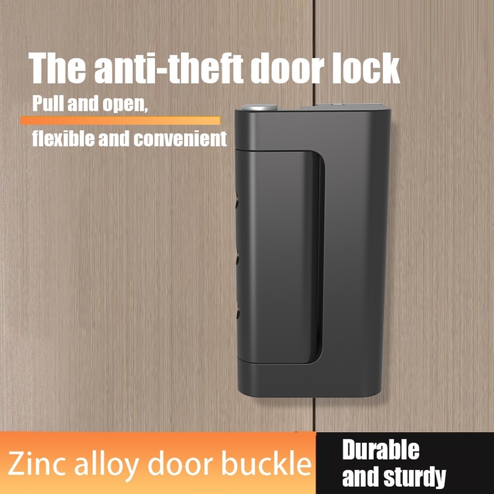 Home Security Locks For Doors - 1pc Zinc Alloy Anti Theft Door