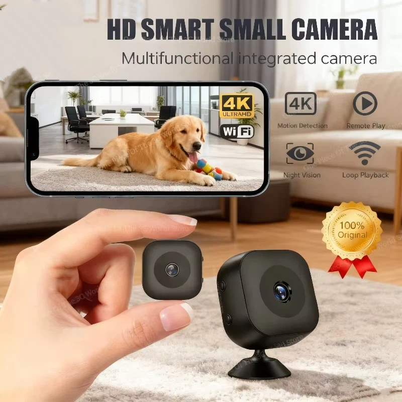 Home Security Tech - 4K HD Security Camera WiFi Wireless