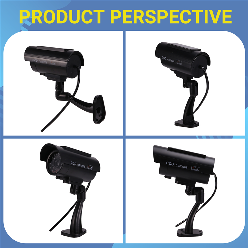 Fake Camera Dummy - Simulation Solar Camera Outdoor Surveillance Simulation