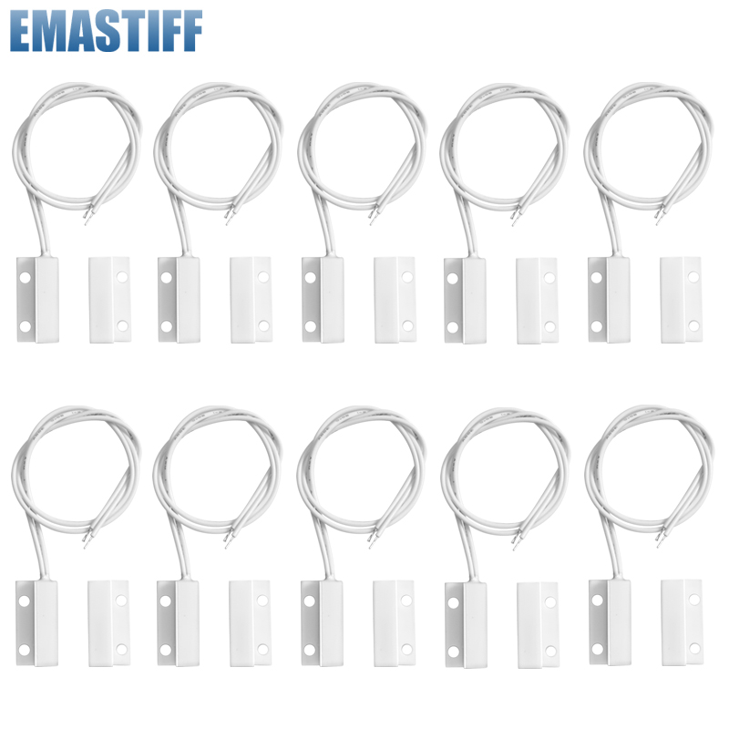 Home Security Upgrades - 1/2/3/4/5/10/20PCS MC-38 Wired Door Window Sensor