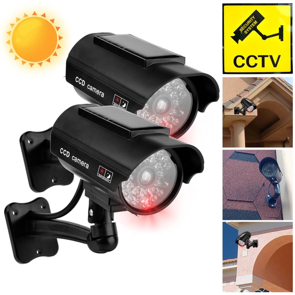 Fake Camera Dummy - Outdoor Solar Simulation Camera Waterproof Dummy
