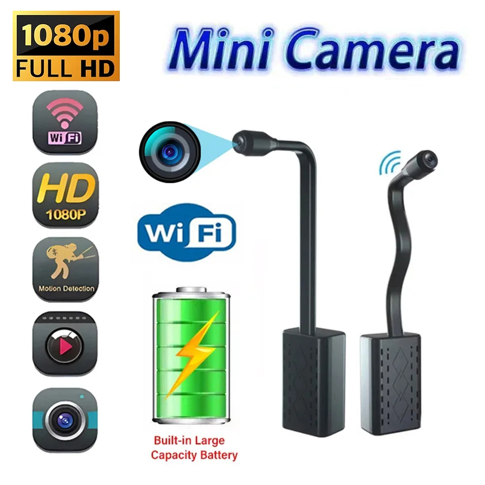 Home Security Tech - HD 1080P Mini Camera Motion Detection