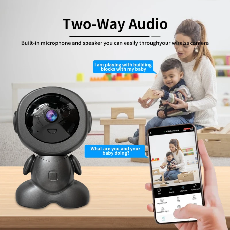8MP Wifi Surveillance Robot Ca - огляд і ціна Home Security Images