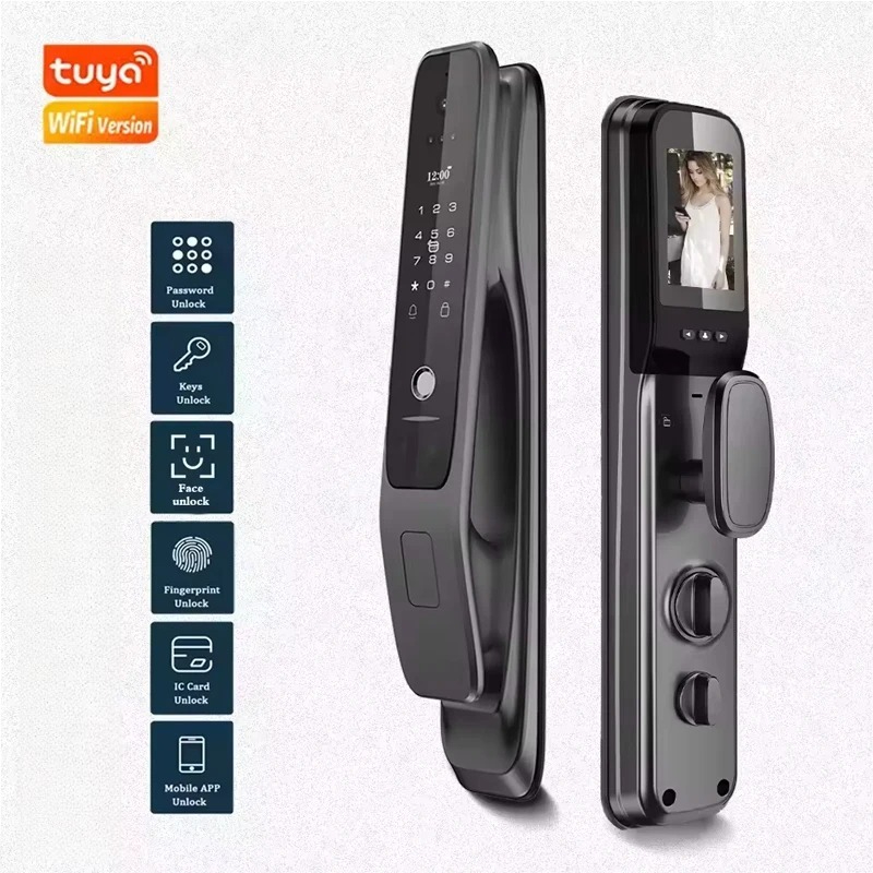 HX5 Smart Door Lock 3D Face Re - огляд і ціна Home Security Locks For Doors