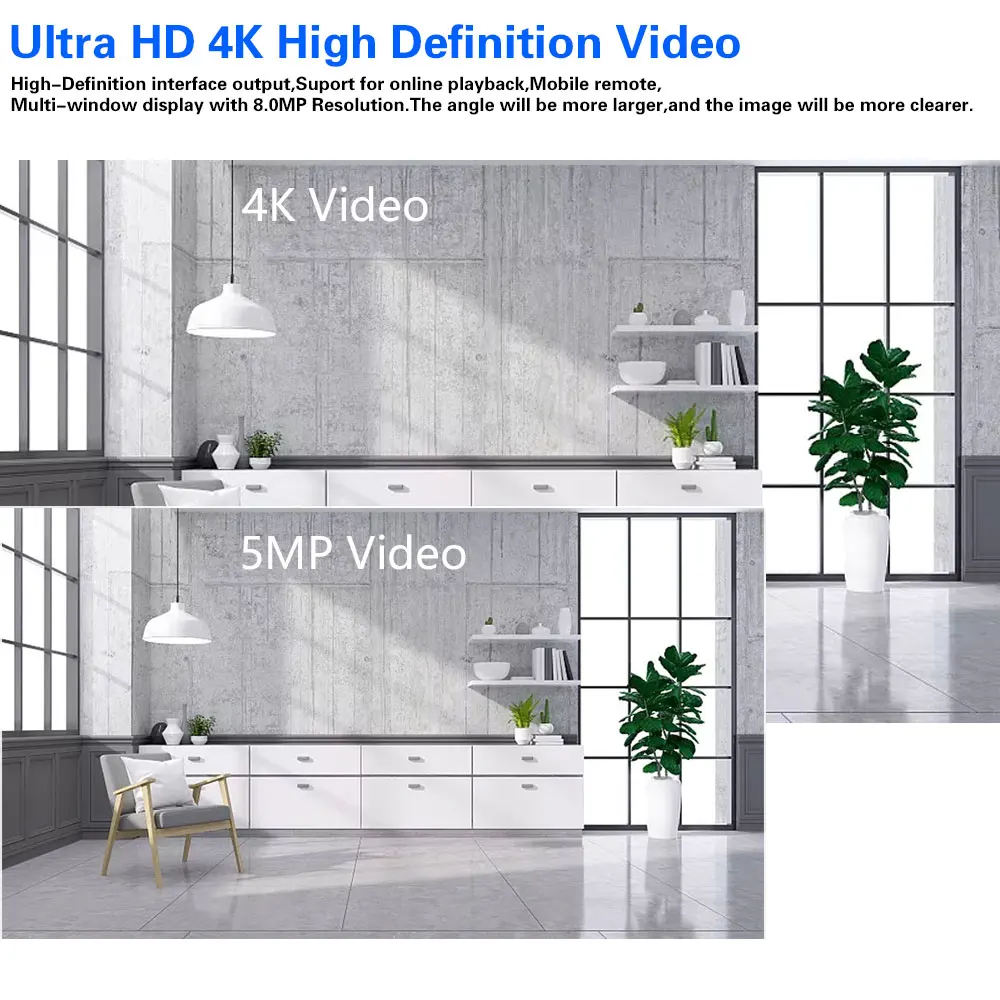 4K 8MP 10CH Xmeye POE NVR Vide - огляд і ціна Home Security System