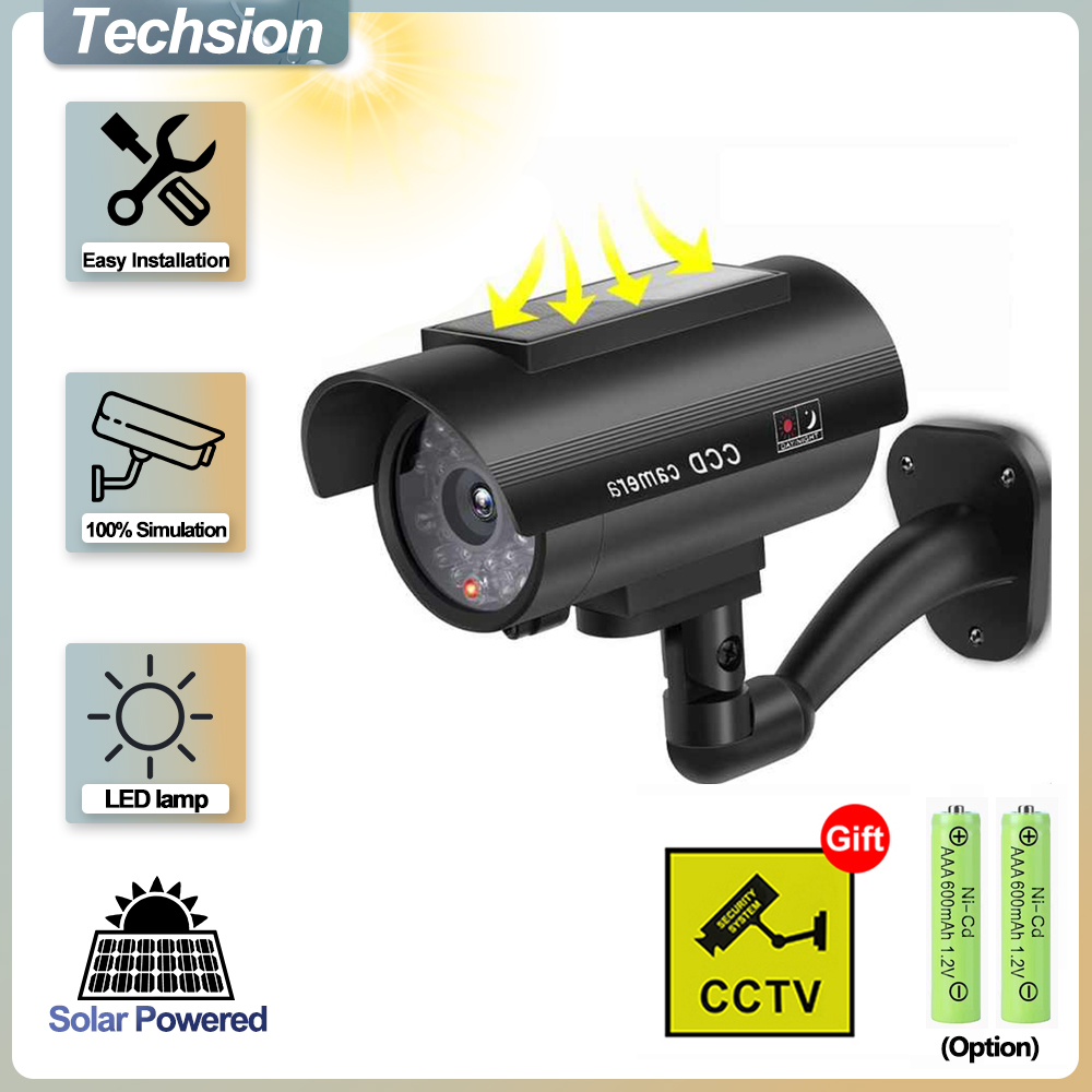 Solar Panel Dummy Surveillance - огляд і ціна Fake Camera Dummy