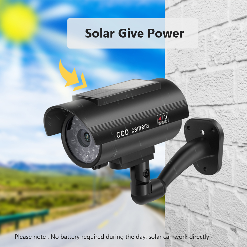 Solar Panel Dummy Surveillance - огляд і ціна Fake Camera Dummy