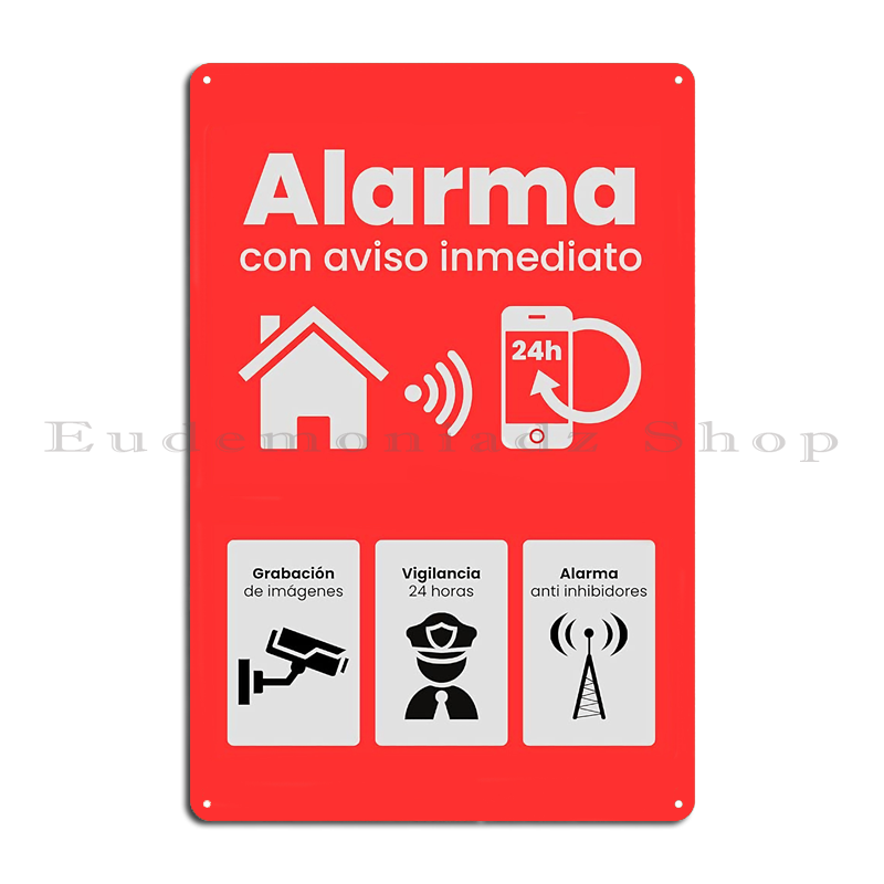 Retro 24h Alarm System Metal S - огляд і ціна Home Security System
