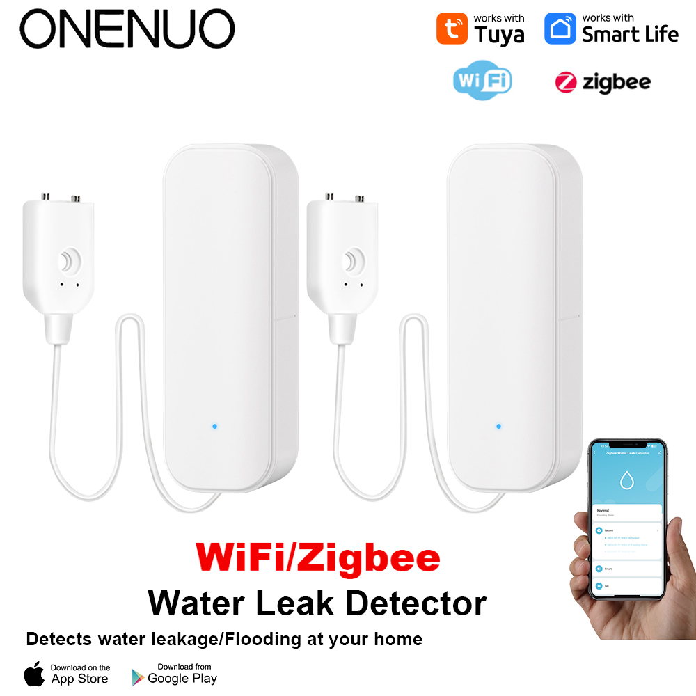 WiFi/Zigbee Water Sensor Tuya  - огляд і ціна Home Security System