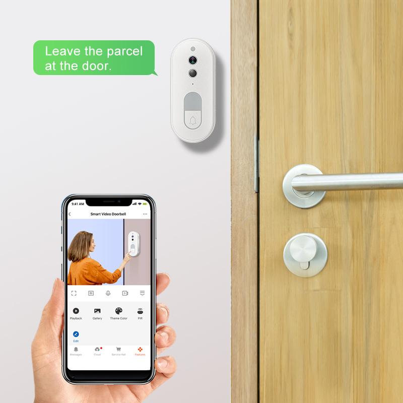 Tuya Smart Video Doorbell Wire - огляд і ціна Home Security Google Camera