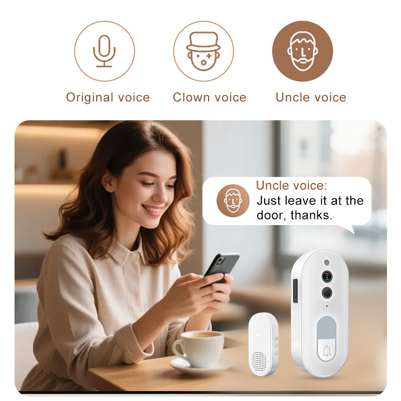 Tuya Smart Video Doorbell Wire - огляд і ціна Home Security Google Camera