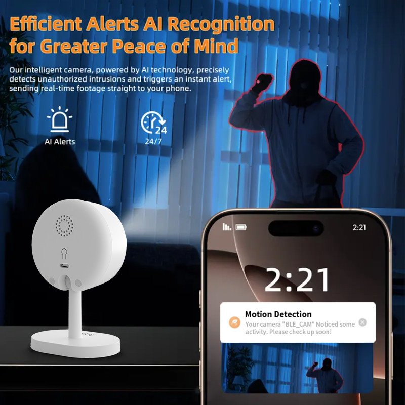 Smart 3MP HD Indoor Home Secur - огляд і ціна Home Security Google Camera