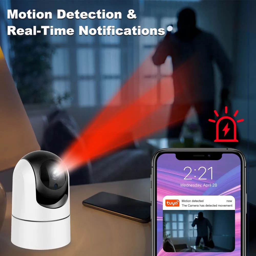 6MP WiFi Camera Tuya Smart Hom - огляд і ціна Home Security Google Camera