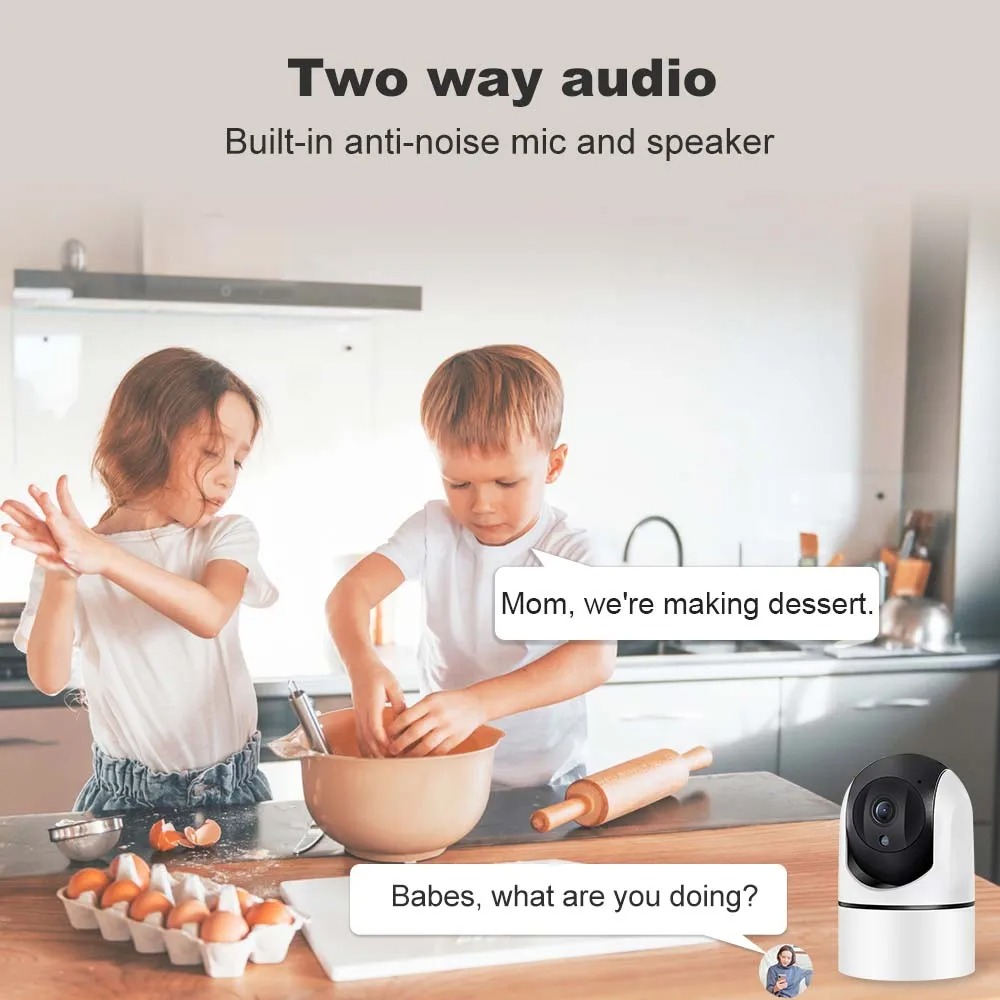 6MP WiFi Camera Tuya Smart Hom - огляд і ціна Home Security Google Camera