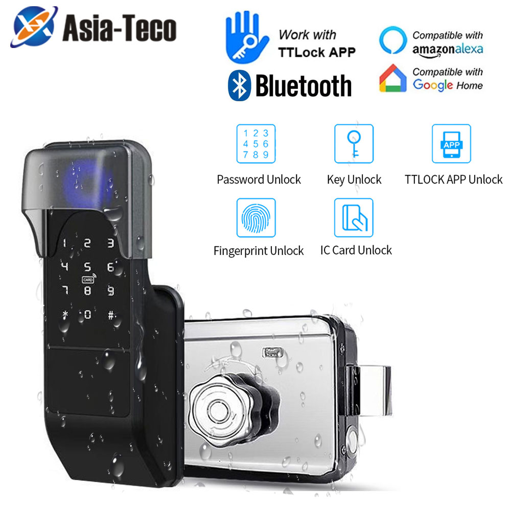 IP65 Waterproof TTLock Fingerp - огляд і ціна Home Security Keypad