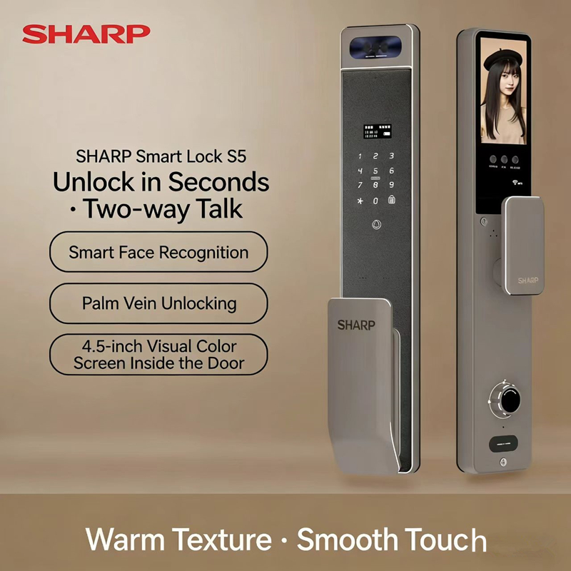 Sharp S5-FV Fully Automatic Sm - огляд і ціна Home Security Locks For Doors