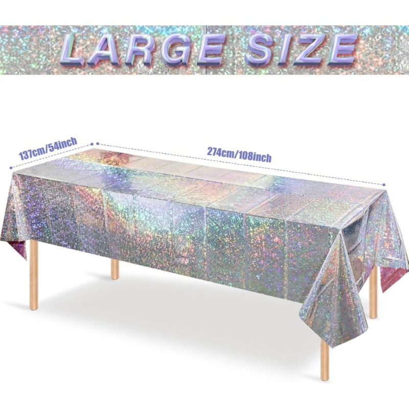 1PC Disposable Tablecloth PE W - огляд і ціна Home Security Laser