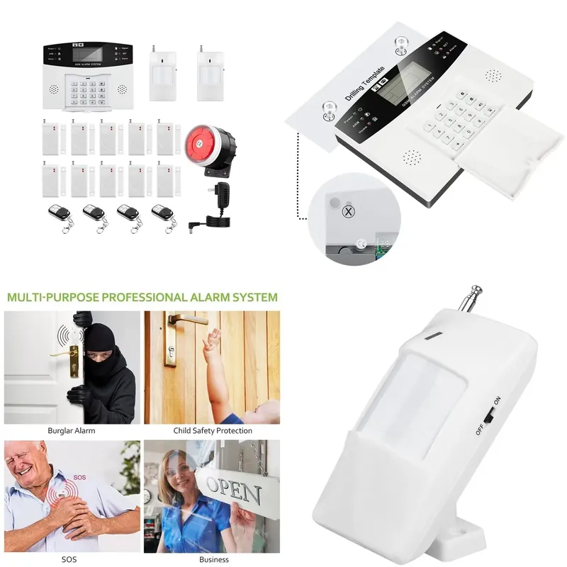 House Burglar Alarm Kit Auto D - огляд і ціна Home Security System