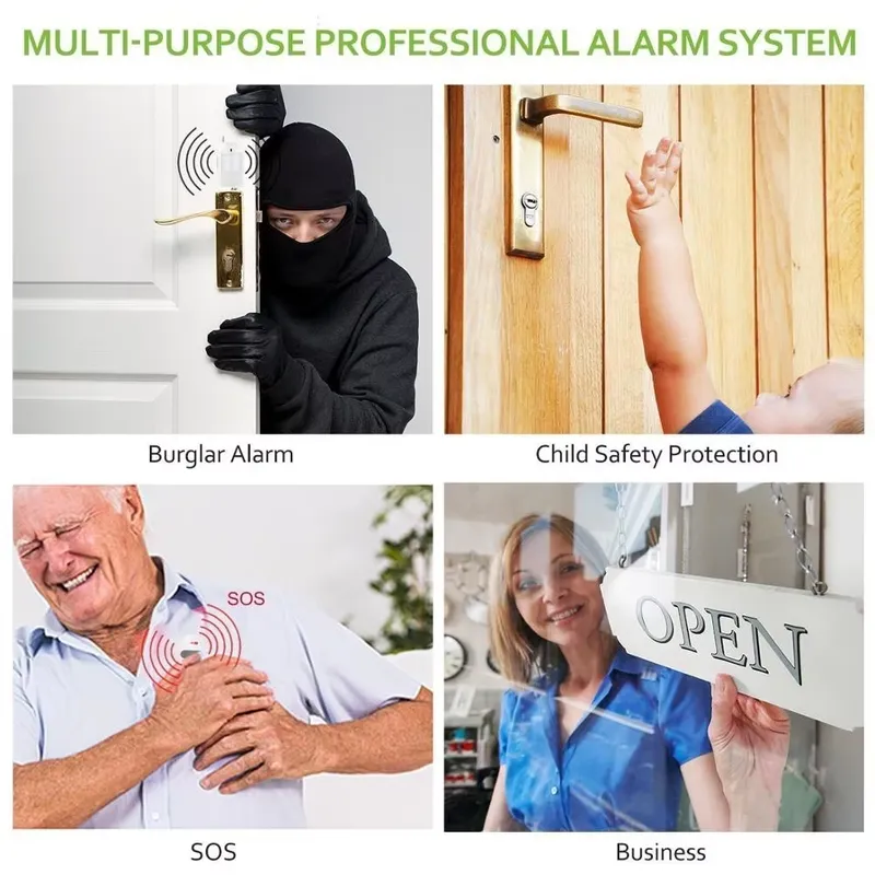 House Burglar Alarm Kit Auto D - огляд і ціна Home Security System
