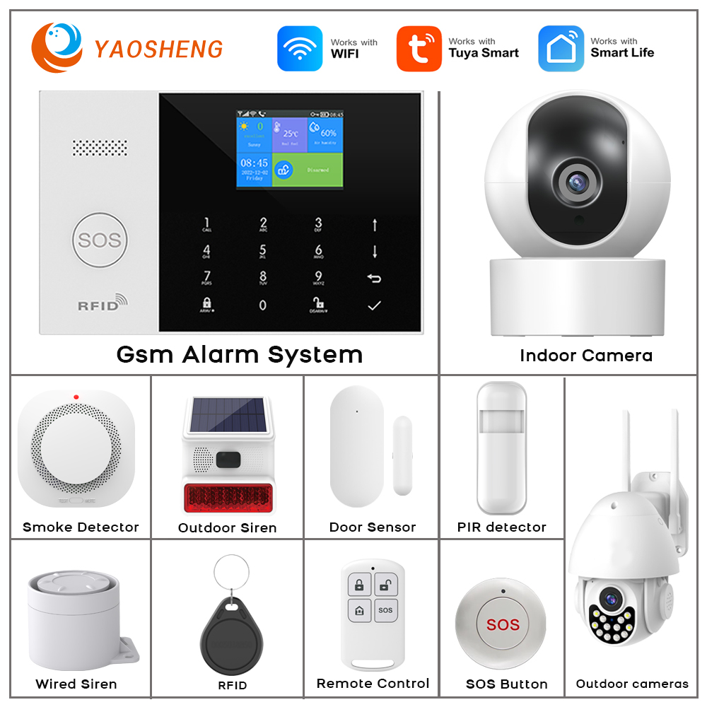 4G Alarm System Security Home  - огляд і ціна Sim Gsm Alarm