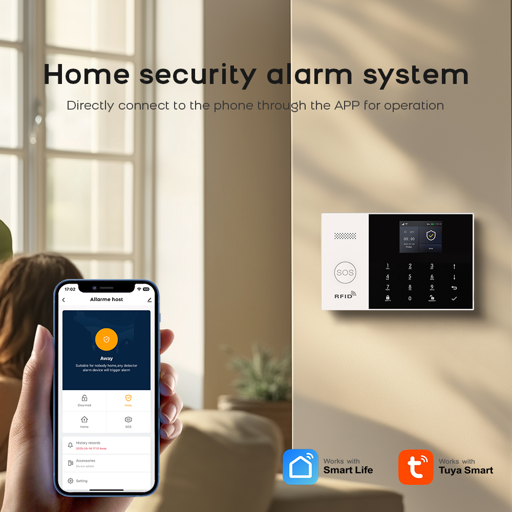 4G Alarm System Security Home  - огляд і ціна Sim Gsm Alarm