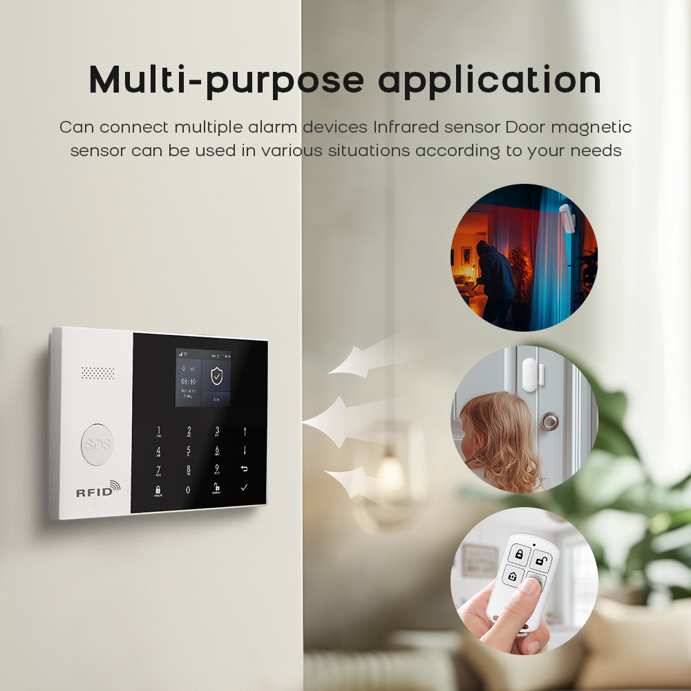 4G Alarm System Security Home  - огляд і ціна Sim Gsm Alarm