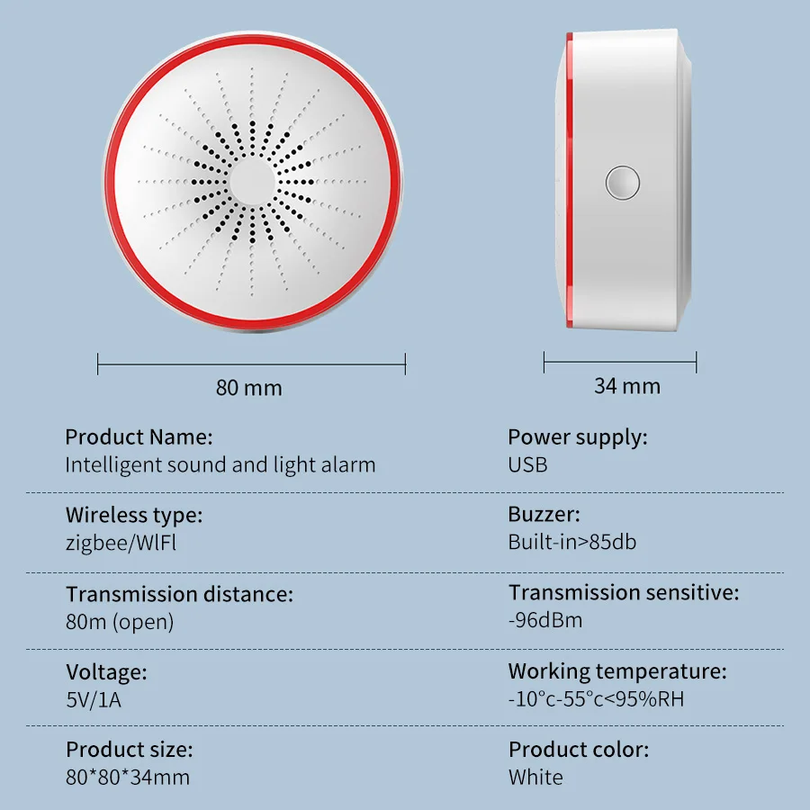 Tuya WiFi ZigBee Smart Alarm S - огляд і ціна Sim Gsm Alarm