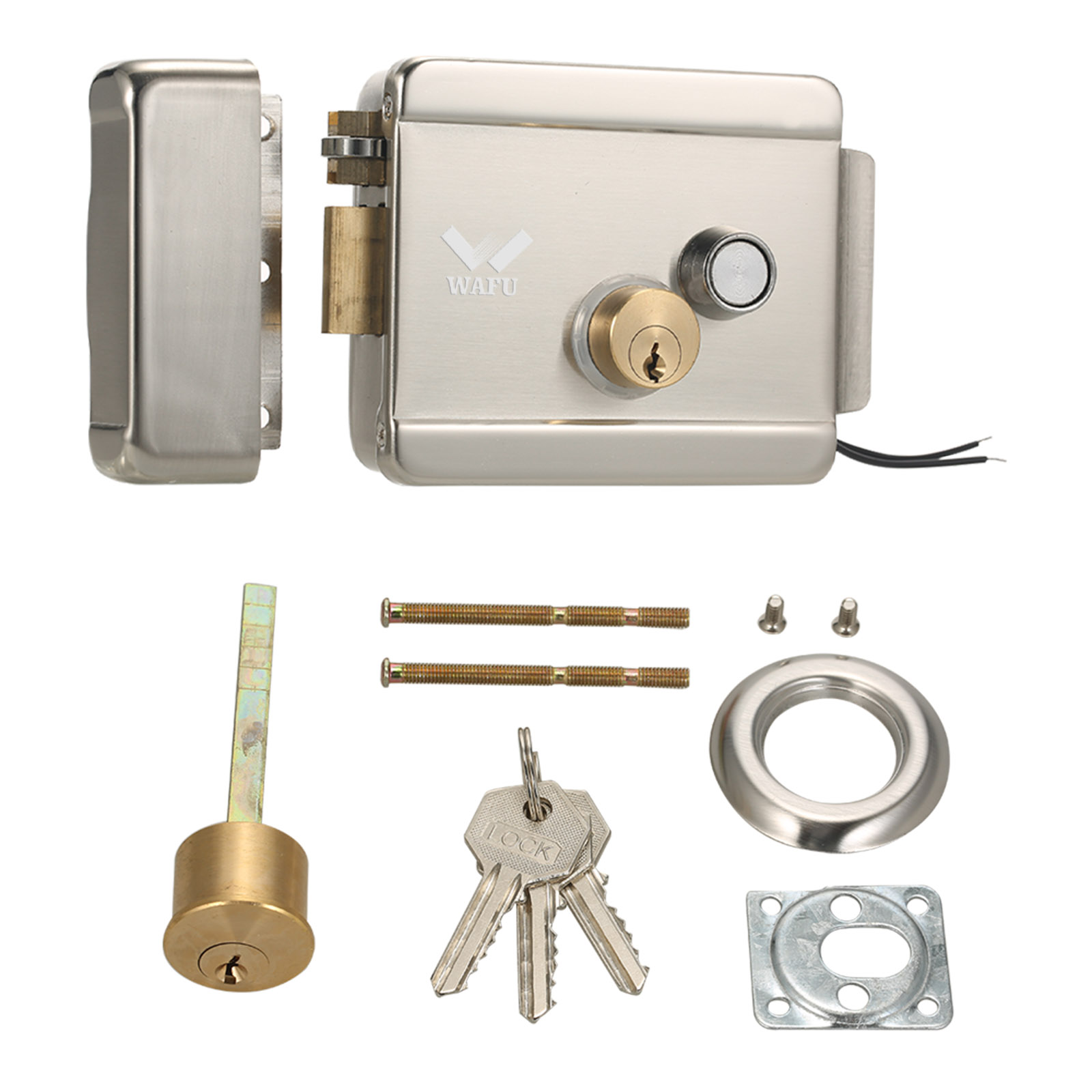 WAFU Smart Electric Gate Door  - огляд і ціна Home Security Locks For Doors