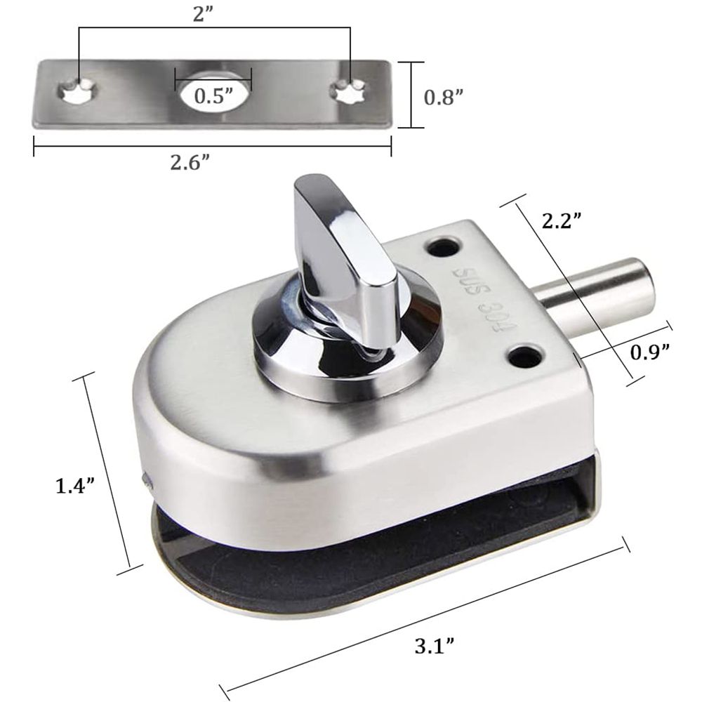304 Stainless Steel Keyless Ho - огляд і ціна Home Security Locks For Doors