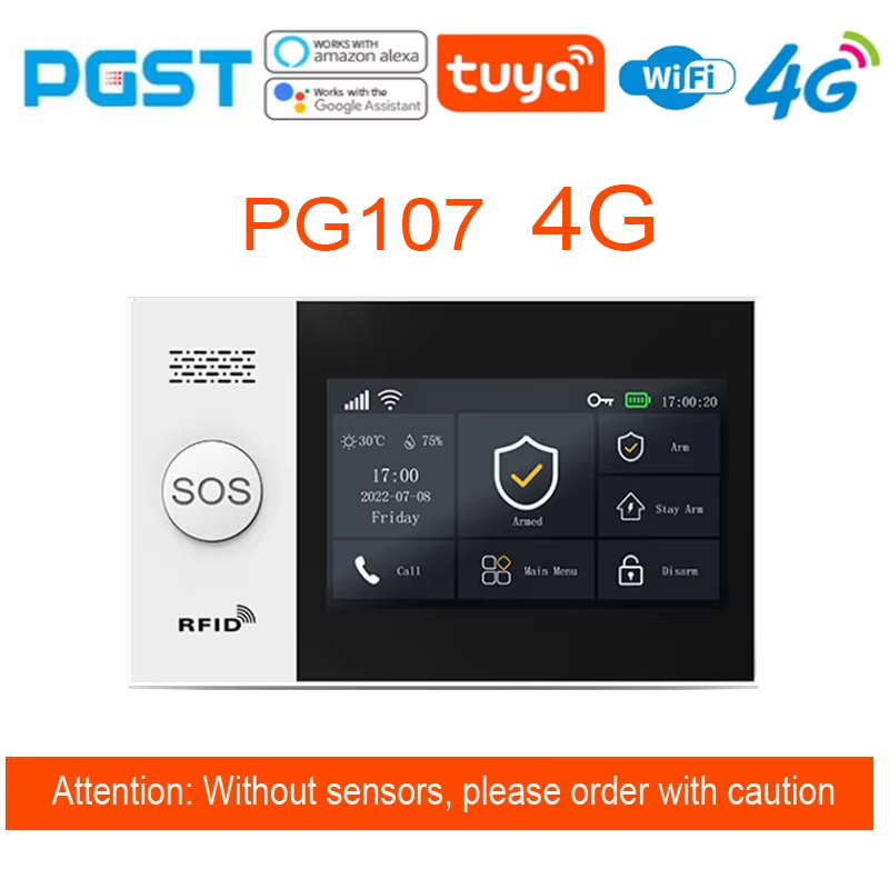 PG-107 Tuya 4G Home Security A - огляд і ціна Sim Gsm Alarm