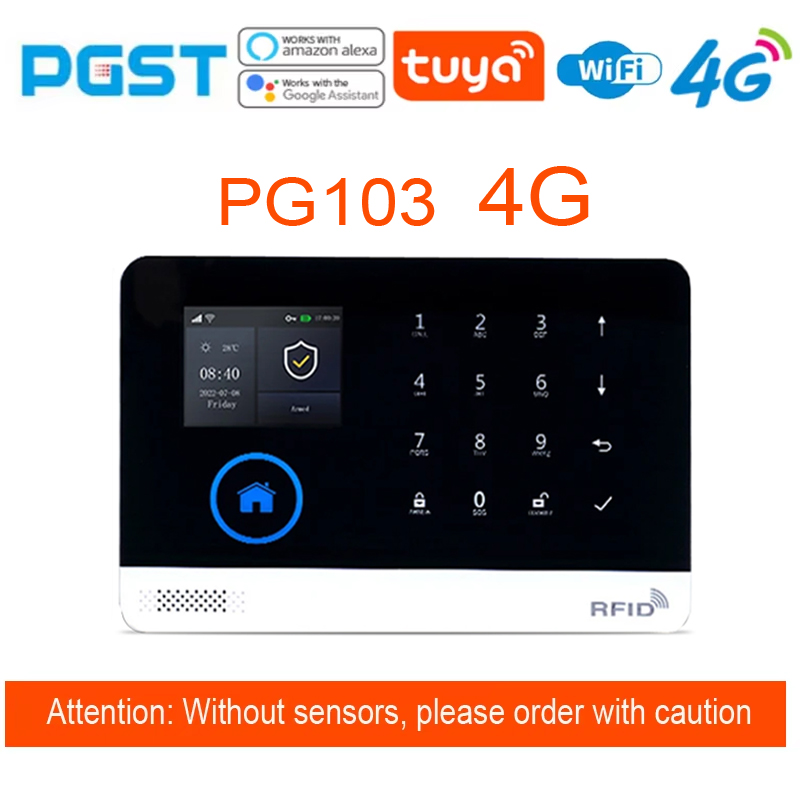PG-107 Tuya 4G Home Security A - огляд і ціна Sim Gsm Alarm
