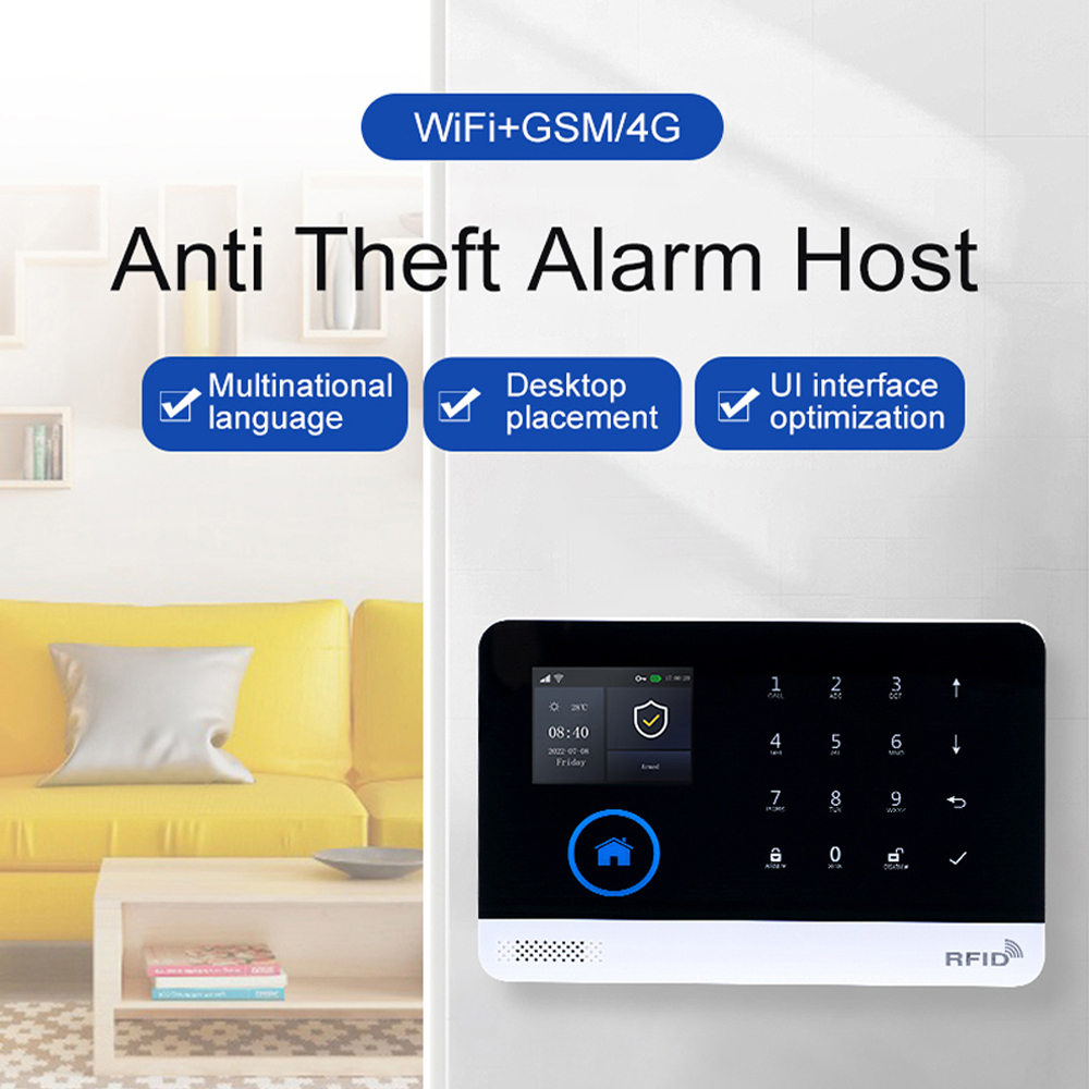 PG-107 Tuya 4G Home Security A - огляд і ціна Sim Gsm Alarm