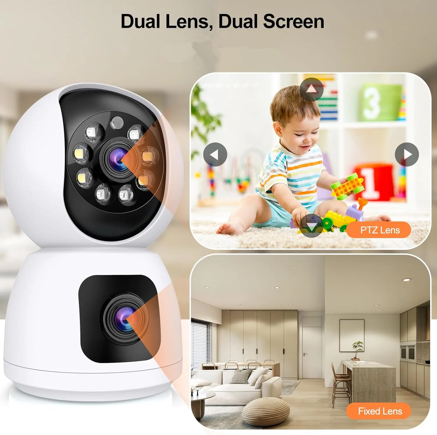 Tuya  4K 8MP HD WiFi Camera In - огляд і ціна Home Security Google Camera