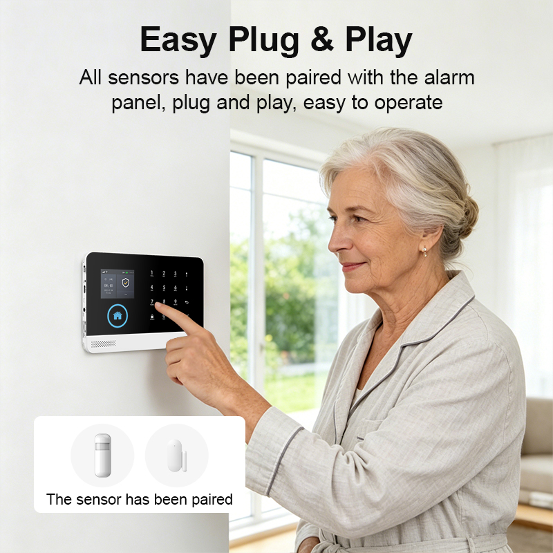 PGST WIFI GSM Smart Home Secur - огляд і ціна Sim Gsm Alarm