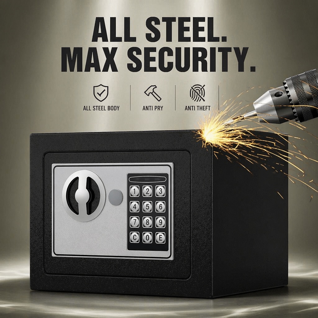 All Steel Electronic Digital K - огляд і ціна Home Security Upgrades