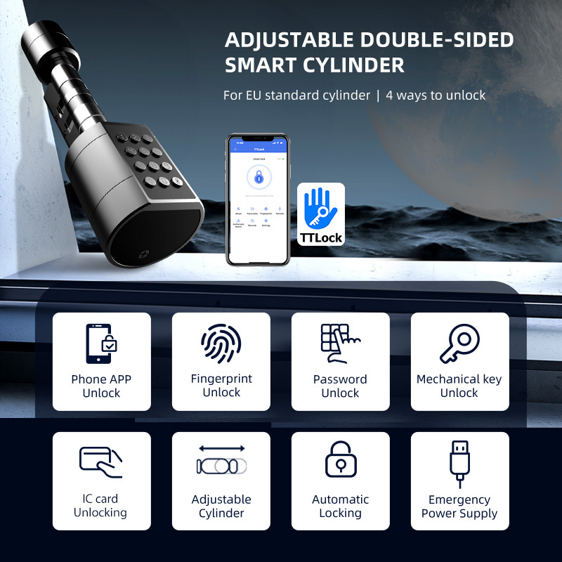 Smart Euro Cylindrical Door Lo - огляд і ціна Home Security Keypad