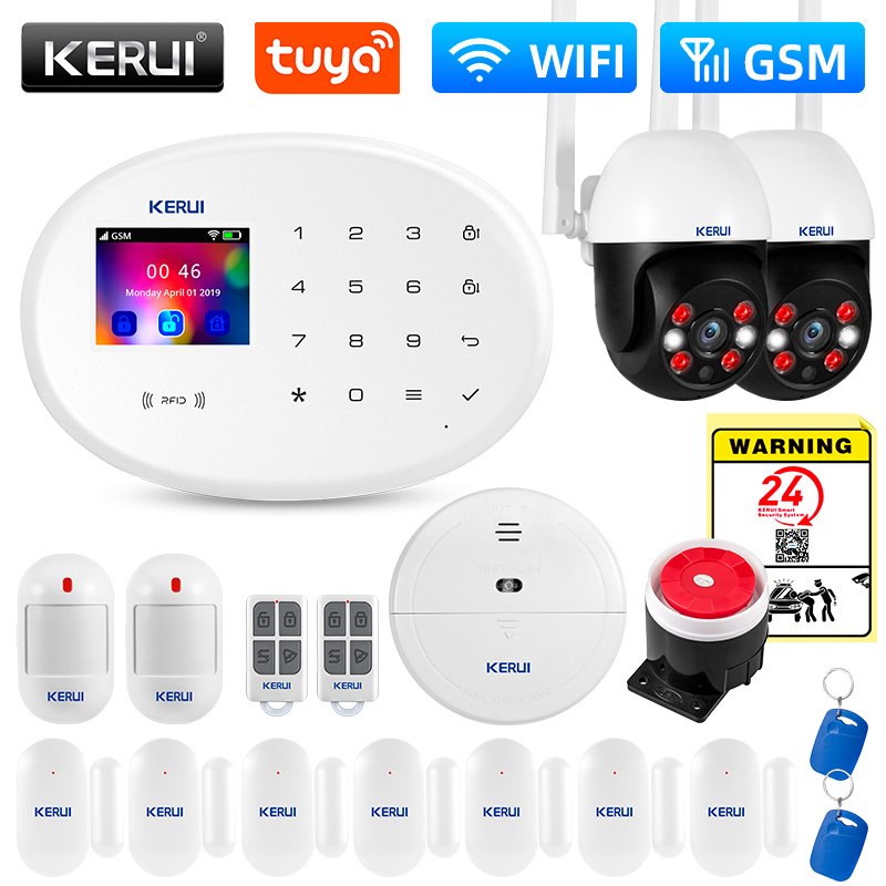 KERUI W202 WIFI GSM Alarm Syst - огляд і ціна Sim Gsm Alarm