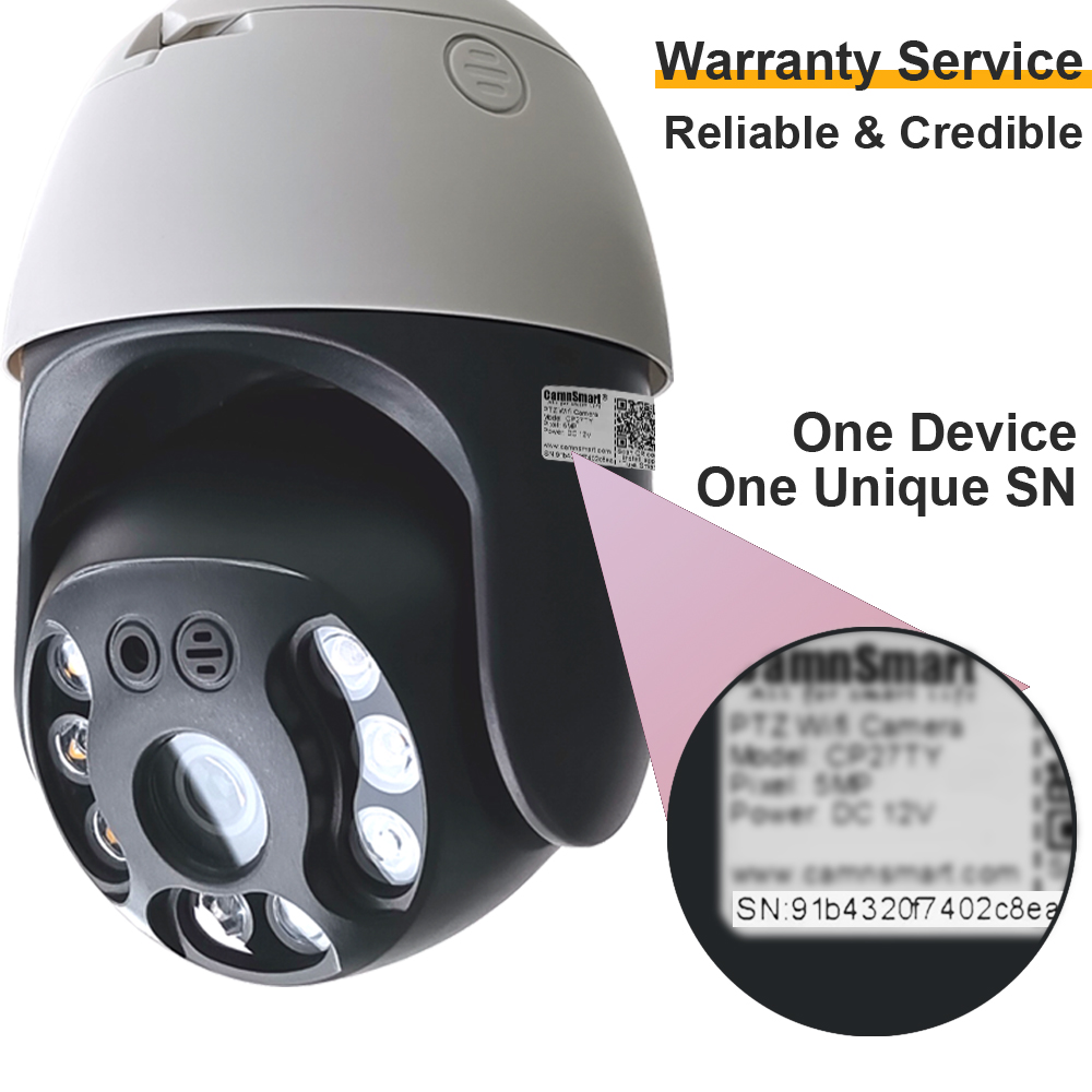 Camnsmart Tuya 5MP Alexa Wifi  - огляд і ціна Home Security Google Camera