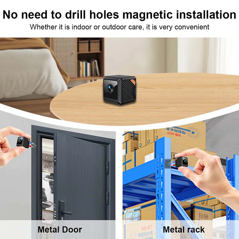 Mini Camera Strong Magnetic 4K - огляд і ціна Home Security Tech