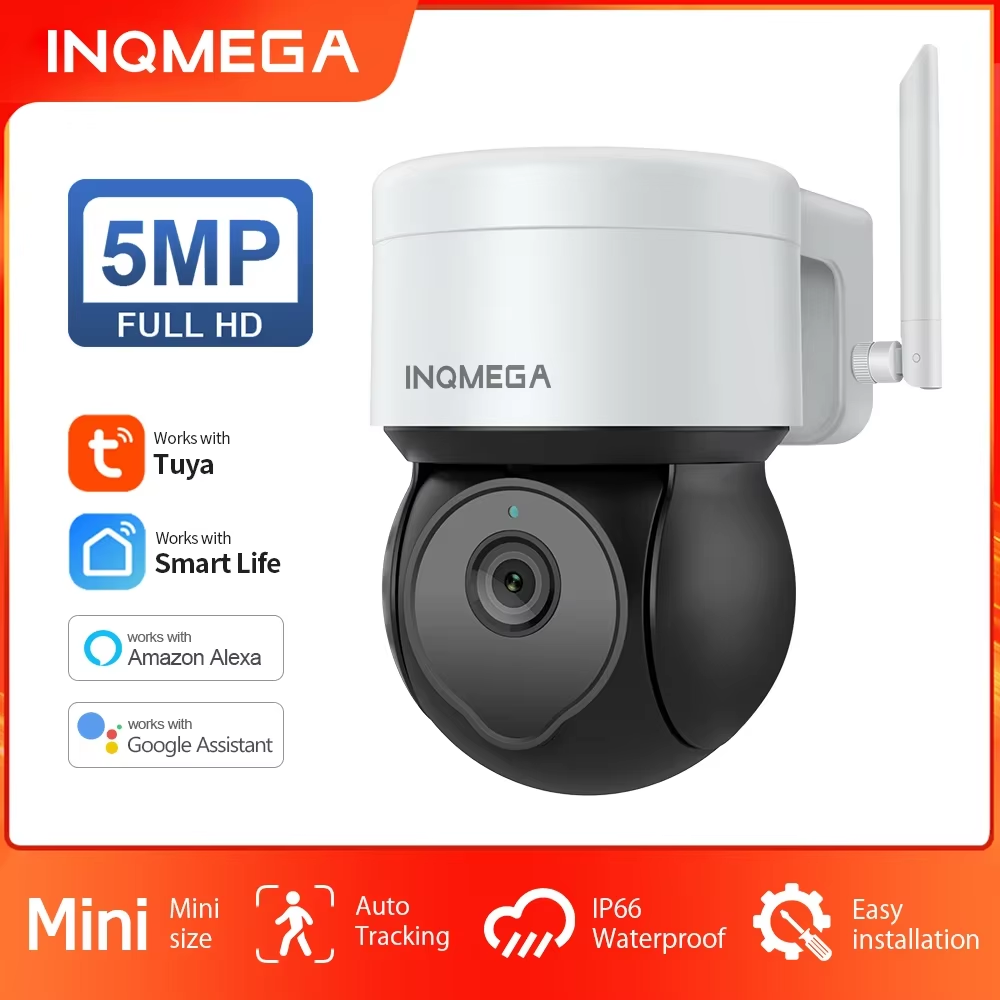 INQMEGA 5MP Tuya Outdoor PTZ C - огляд і ціна Home Security Google Camera