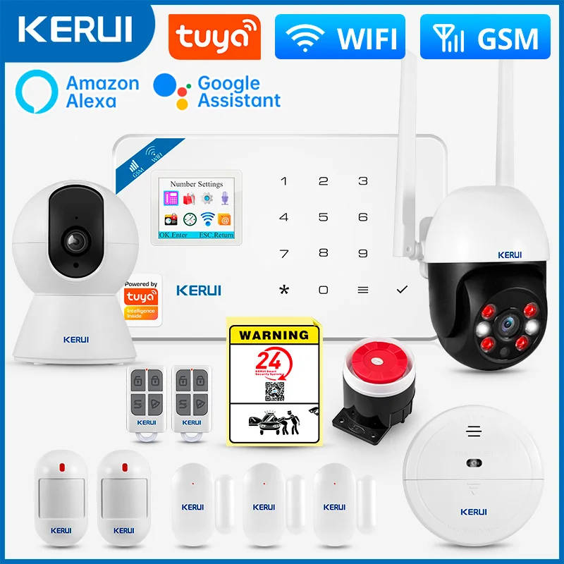KERUI W181 Alarm System Securi - огляд і ціна Home Security Google Camera