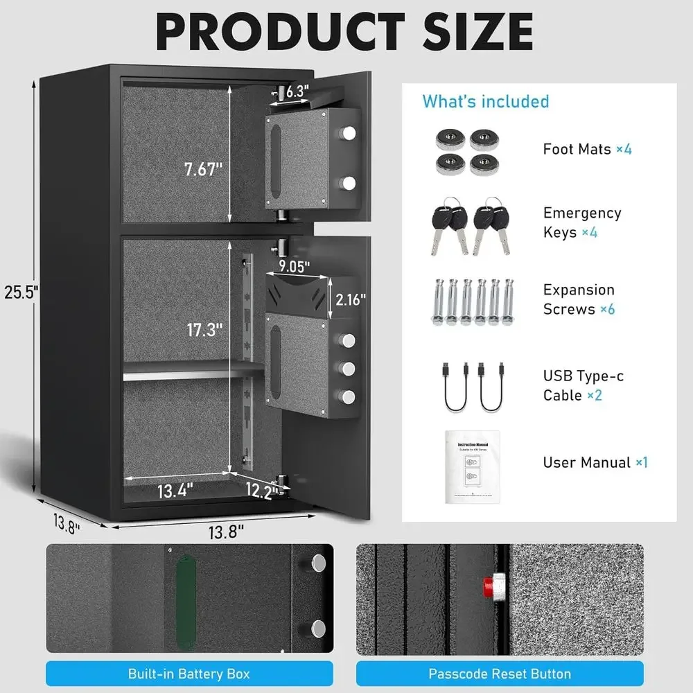 6.0 Cu. Ft. Waterproof Securit - огляд і ціна Home Security Keypad