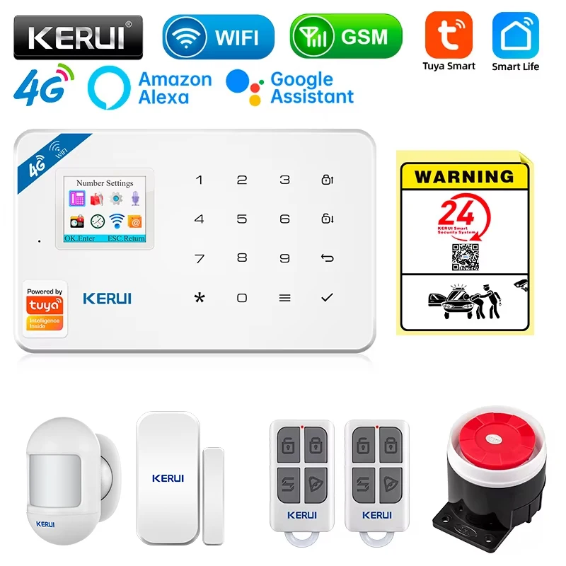 KERUI Security Alarm System Ki - огляд і ціна Sim Gsm Alarm