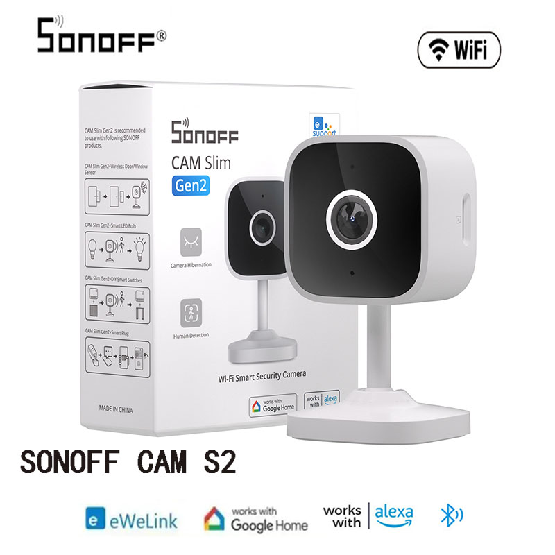 SONOFF CAM Slim Gen2 Easy Micr - огляд і ціна Home Security Google Camera