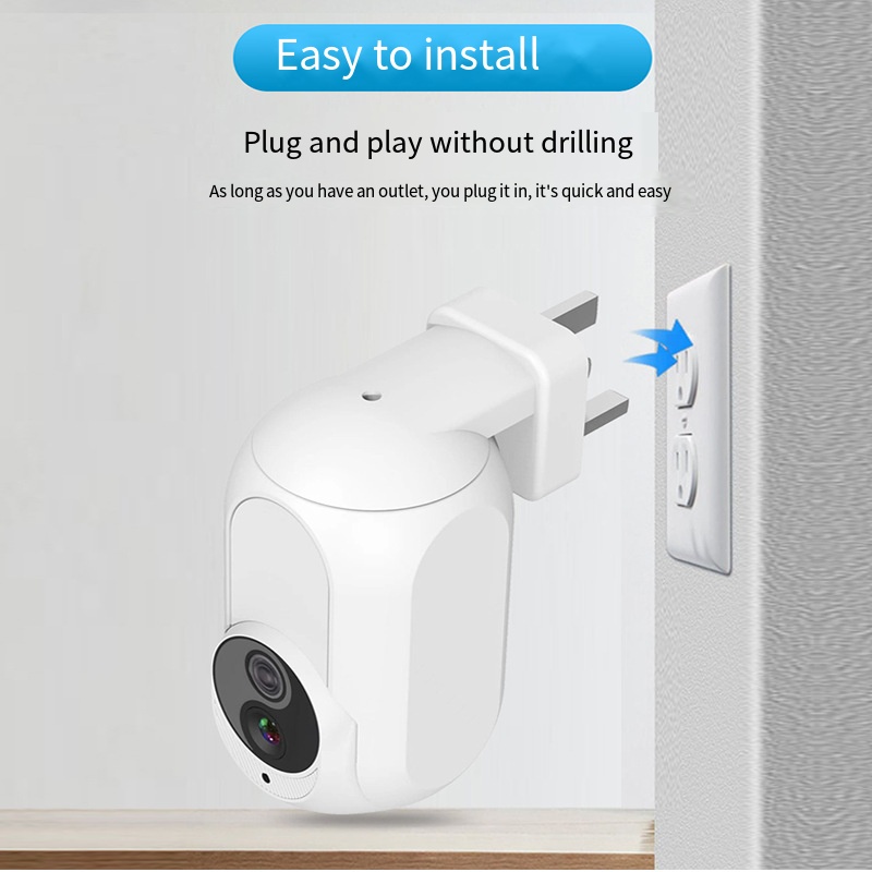 Tuya Wall Plug In Camera Wifi  - огляд і ціна Home Security Google Camera